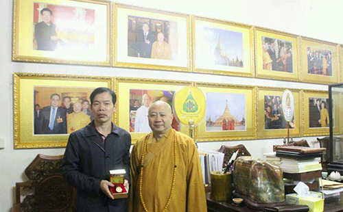 明生法師會見如意輪鄭生