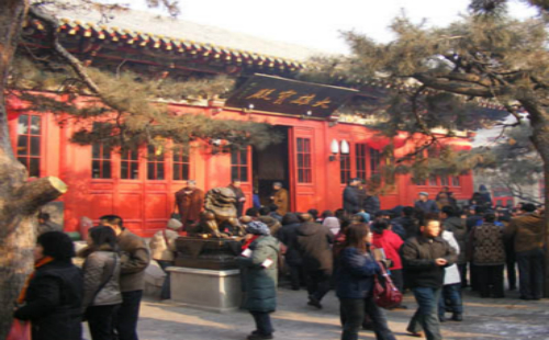 去長春般若寺上香