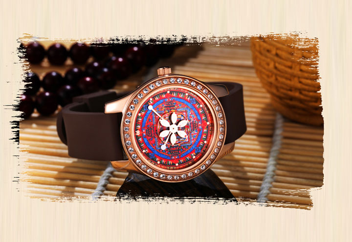 觀音心咒鉆石手表