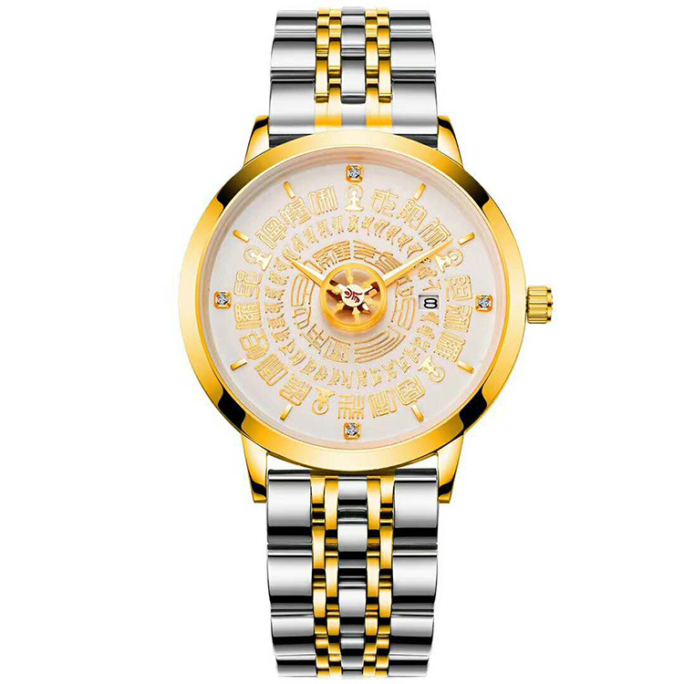 楞言咒佛教主題手表