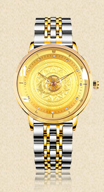【祈福手表】黃財(cái)神新款鋼帶佛表 【祈福手表】黃財(cái)神新款鋼帶佛表